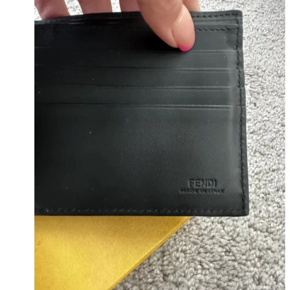 FENDI FF Bifold Men Wallet - Picture 5 of 10
